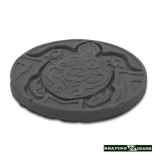Load image into Gallery viewer, Sea Turtle Coasters - Round Concrete Coasters - Cork Backed Coasters - Shaping Ideas