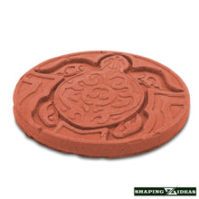 Load image into Gallery viewer, Sea Turtle Coasters - Round Concrete Coasters - Cork Backed Coasters - Shaping Ideas