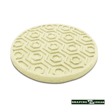 Load image into Gallery viewer, Geometric Pattern Coasters - Round Concrete Coasters - Cork Backed Coasters - Shaping Ideas