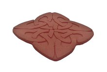 Load image into Gallery viewer, Celtic Concrete Coasters Drinks Absorbent, 4Pieces Cement Stone Coaster with Cork Scratch Protection for Cups and Glasses, 4 inches Diameter - Shaping Ideas