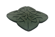 Load image into Gallery viewer, Celtic Concrete Coasters Drinks Absorbent, 4Pieces Cement Stone Coaster with Cork Scratch Protection for Cups and Glasses, 4 inches Diameter - Shaping Ideas