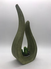 Load image into Gallery viewer, Tea Light Cement Candle holder - 8.5 inch x 3.5 inch x 2 inch - Shaping Ideas