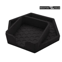 Load image into Gallery viewer, Concrete Sticky Note Holder, Business Card Holder, Desk Organizer, Cement Tray, Paper Clip Holder, Catchall, Office Organizer, Minimalist. - Shaping Ideas