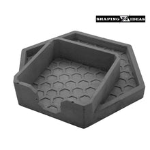 Load image into Gallery viewer, Concrete Sticky Note Holder, Business Card Holder, Desk Organizer, Cement Tray, Paper Clip Holder, Catchall, Office Organizer, Minimalist. - Shaping Ideas