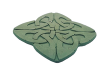 Load image into Gallery viewer, Celtic Concrete Coasters Drinks Absorbent, 4Pieces Cement Stone Coaster with Cork Scratch Protection for Cups and Glasses, 4 inches Diameter - Shaping Ideas