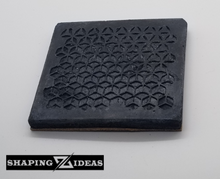 Load image into Gallery viewer, Geometric Pattern Coasters - Rectangular Concrete Coasters - Cork Backed Coasters - Shaping Ideas
