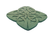 Load image into Gallery viewer, Celtic Concrete Coasters Drinks Absorbent, 4 Piece Cement Stone Coaster with Cork backing, Saint Patrick's day Coasters
