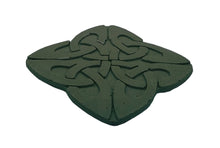 Load image into Gallery viewer, Celtic Concrete Coasters Drinks Absorbent, 4 Piece Cement Stone Coaster with Cork backing, Saint Patrick's day Coasters