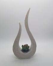 Load image into Gallery viewer, Concrete Tea Light Candle Holder, Mid Century Modern, Geometric Candle Vessel, Candle Centerpiece Decoration, Industrial Incense Burner