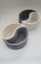 Load image into Gallery viewer, Yin Yang Concrete Cement Planter | Succulents Cactus | Cement Pot | Home Decor | Housewarming Gift | Friendship Planter - Shaping Ideas