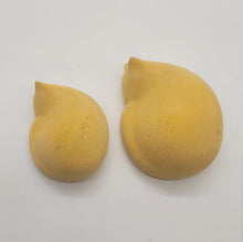 Load image into Gallery viewer, Set of 2 Cement sleeping cat, cement sleeping cat, 5 inch and 3 inch long, concrete cat statue