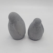 Load image into Gallery viewer, Set of 2 cement penguin,