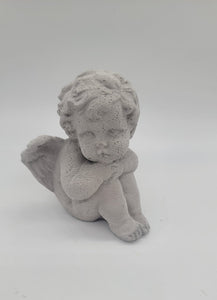 Concrete angel, Concrete cherub, Angel Statue, Paper weight Gift, Home accent, Concrete decor accent - Shaping Ideas 
