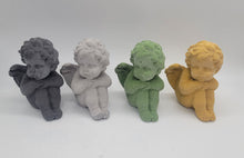 Load image into Gallery viewer, Concrete angel, Concrete cherub, Angel Statue, Paper weight Gift, Home accent, Concrete decor accent - Shaping Ideas