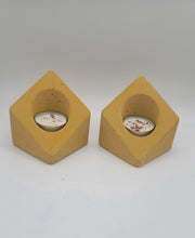 Load image into Gallery viewer, Tealight Holder, Concrete Candle Holder, Concrete Votive Candle Holder, Concrete Tealight Holder, Candle Gift for Holidays - Shaping Ideas