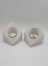 Load image into Gallery viewer, Tealight Holder, Concrete Candle Holder, Concrete Votive Candle Holder, Concrete Tealight Holder, Candle Gift for Holidays - Shaping Ideas