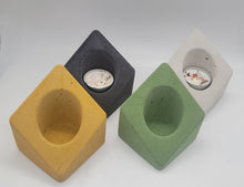 Load image into Gallery viewer, Tealight Holder, Concrete Candle Holder, Concrete Votive Candle Holder, Concrete Tealight Holder, Candle Gift for Holidays - Shaping Ideas
