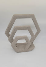 Load image into Gallery viewer, Cocktail Napkin Holder. Minimalist Handmade Concrete Napkin Holder. Mail Holder for Desk. Cocktail Napkin Holder