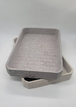 Load image into Gallery viewer, Concrete Tray, Catchall Tray, Key Tray, Bathroom Tray, Concrete Jewelry Tray, Valet Tray, Office Desk organizer.
