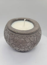 Load image into Gallery viewer, Cement Candle/conConcrete Bowl Candle/Home Decor/Housewarming Gift/Mother’s Day Gift Organic Soy Candle