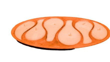 Load image into Gallery viewer, Large Oval Cement Tray with 6 Candles by Shaping Ideas| All-Natural Soy Wax| Essential Oil Infused | Odor Eliminate + Relaxing | Toxin Free