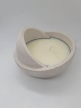 Load image into Gallery viewer, Large 100% Soy Concrete Vessel Candle, Modern Bowl shape Candle, Decorative Candles