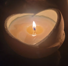 Load image into Gallery viewer, Large 100% Soy Concrete Vessel Candle, Modern Bowl shape Candle, Decorative Candles