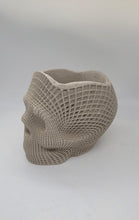 Load image into Gallery viewer, Skull Planter Vase Concrete Cement Modern Decor Realistic Cement Gift Unique Handmade Art Cool Unique Home Succulent Pot