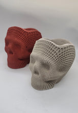 Load image into Gallery viewer, Skull Planter Vase Concrete Cement Modern Decor Realistic Cement Gift Unique Handmade Art Cool Unique Home Succulent Pot