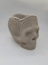 Load image into Gallery viewer, Skull Planter Vase Concrete Cement Modern Decor Realistic Cement Gift Unique Handmade Art Cool Unique Home Succulent Pot