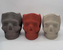 Load image into Gallery viewer, Skull Planter Vase Concrete Cement Modern Decor Realistic Cement Gift Unique Handmade Art Cool Unique Home Succulent Pot