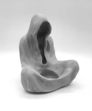 Load image into Gallery viewer, Cement Ghost Candle Holder | Spooky Halloween Decor | Minimalist Home Decor
