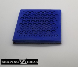 Geometric Pattern Coasters - Rectangular Concrete Coasters - Cork Backed Coasters - Shaping Ideas 