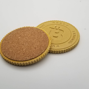 Bitcoin Cement Coaster - Shaping Ideas 