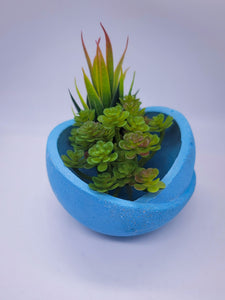 Succulent Pot - Concrete Planter - Bowl Planter - Geometric - Minimalist - Air Plant Holder - Shower Favor - Mother's Day Gift